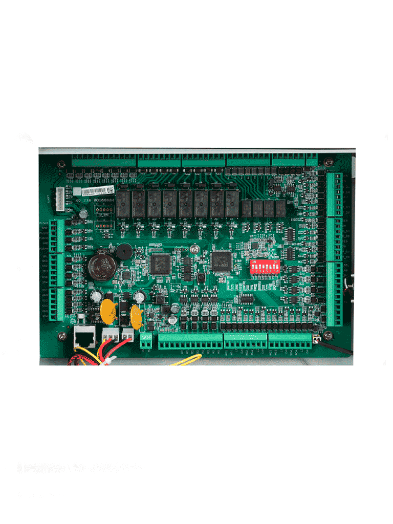 DAHUA ASC1208C-S - Control de acceso TCP/IP para 8 puertas y 8 lectoras vía Wiegand o RS485, con capacidad para 100,000 tarjetas y 150,000 eventos. Soporta biométricos y batería de respaldo.