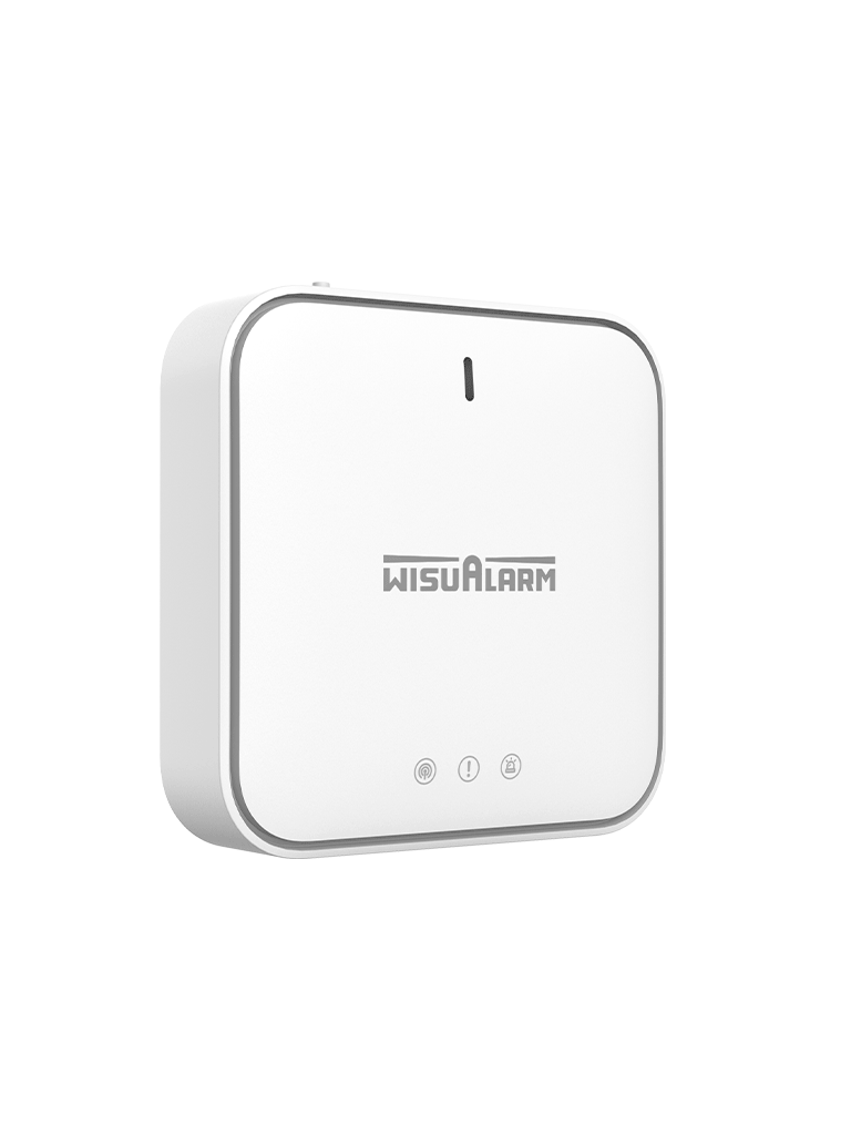 DAHUA WISUALARM DHI-HY-GW01A - Gateway Inalámbrico con comunicación dual Ethernet y WiFi, Cuenta con 4 indicadores LED, Centraliza hasta 24 dispositivos Wisulink para monitoreo a través de la nube, #LoNuevo #Wisualarm #V1 #MCI1 #WR