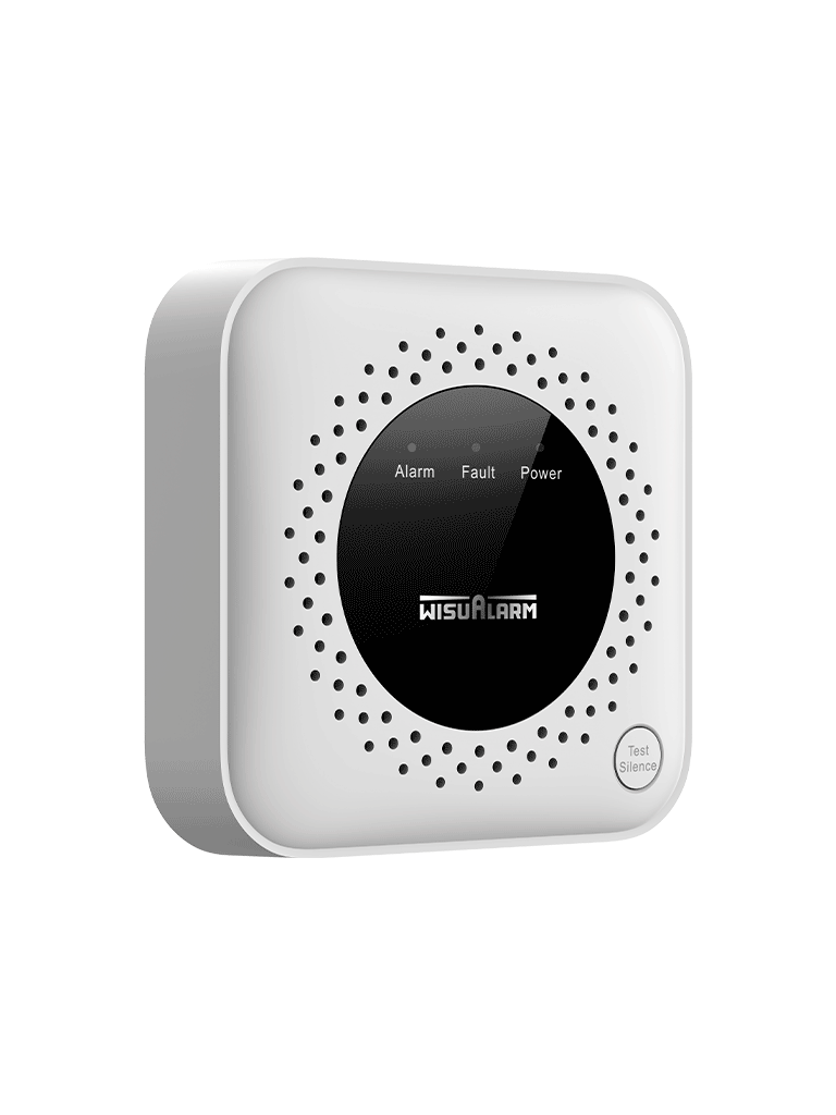 DAHUA WISUALARM DHI-HY-GA40A -Detector de gas metano (CH₄) autónomo, sensor de gas catalítico, salida de relevador, salida de válvula, detección de temperatura ambiente, alarma de 70 dB, LED indicadores, certificación CE, #LoNuevo #Wisualarm #MCI1 #WR