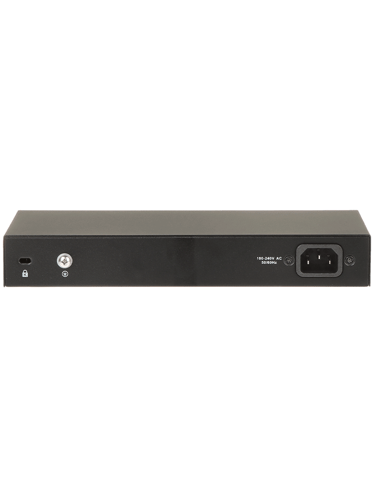 DAHUA PFS3010-8ET-65 - Switch Poe de 10 Puertos Fast Ethernet/ 8 Puertos Poe/ 2 Puertos Uplink/ 65 Watts Totales/ Soporta PoE Watchdog/ Switching 2.0 Gbps/ Con Protección de Descargas/ #BuenFinDahua20