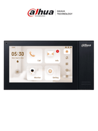 DAHUA VTH2421FB-P - Monitor IP táctil de 7" Serie Pro, con 8GB de memoria embebida, PoE estándar, ranura MicroSD, soporta llamada grupal, videos, mensajes, 6 entradas/salidas de alarma, y hasta 9 monitores adicionales. #VDP