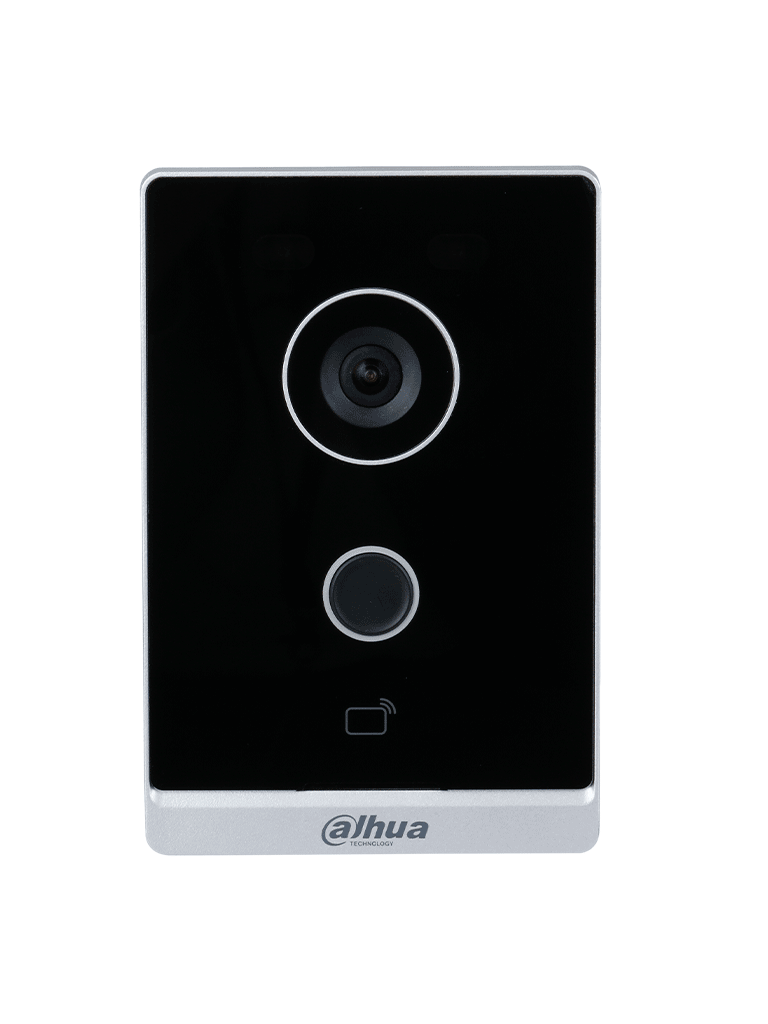 DAHUA VTO2211G-WP - Frente de Calle WiFi para Videoportero IP ultradelgado y estético. Cámara de 2MP con ángulo de 125°. Permite apertura con tarjeta Mifare, app o monitor. Resistente IP65, con PoE y entradas/salidas de alarma. Ideal para seguridad.