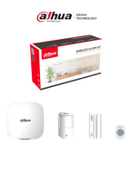 DAHUA DHI-ART-ARC3000H-03-W2 - Kit de Alarma Inalámbrico con Conexión Wifi y Ethernet / Monitoreo por APP / Incluye Panel WiFi Ethernet; Un Sensor de Movimiento; Un Contacto Magnético; Un Control Remoto/ #AlarmasDahua #DICDAL #Anivdahua4 #AD