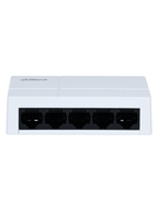 DAHUA PFS3005-5GT-L - Switch para Escritorio 5 Puertos/ Gigabit Ethernet/ 10/100/1000/ Diseño Compacto/ Capa 2/ Switching 10 Gbps/ Velocidad de Reenvio de Kits 7.44 Mbps/ Blanco/ #SwitchDpxv