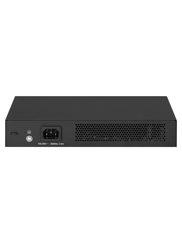DAHUA DH-AS4300-8GT2GF- Switch Gigabit administrable de capa 2 con 8 puertos10/100/1000 Base-T y2 ranuras SFP d 1Gbps. Ofrece una capacidad de switching de 20Gbps y viene con una robusta carcasa metálica, ideal para redes de alto rendimiento #REM