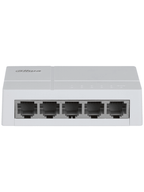 DAHUA DH-SF1005L - Switch para Escritorio 5 Puertos Fast Ethernet con velocidad de transmisión de 10/100 Mbps en un diseño compacto. Su capa 2 soporta un switching de hasta 1 Gbps y una velocidad de reenvío de 0.744 Mbps. #SwitchDpxv #VolDH