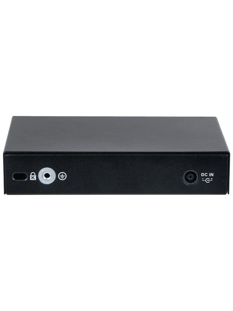 DAHUA CS4006-4GT-60 - Switch PoE de 6 Puertos Gigabit/ 4 Puertos PoE 10/100/1000/ 2 Puertos Uplink 10/100/1000/ 60 Watts Totales/ Administrable en la Nube por DoLynk Care/ PoE Hasta 250 Metros/ Carcasa Metalica/ Switching 12 Gbps #MCI2 #RMM
