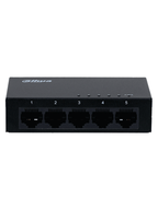 DAHUA PFS3005-5GT - Switch Gigabit de 5 Puertos No Administrable/ Capa 2/ 10/100/1000 Base-T/ Carcasa Metalica/ Switching 10G/ Tasa de Reenvio de Paquetes 7.44 Mbps/ Memoria Bufer de Paquetes 1Mb/ Con Proteccion de Descargas/ #SwitchDpxv