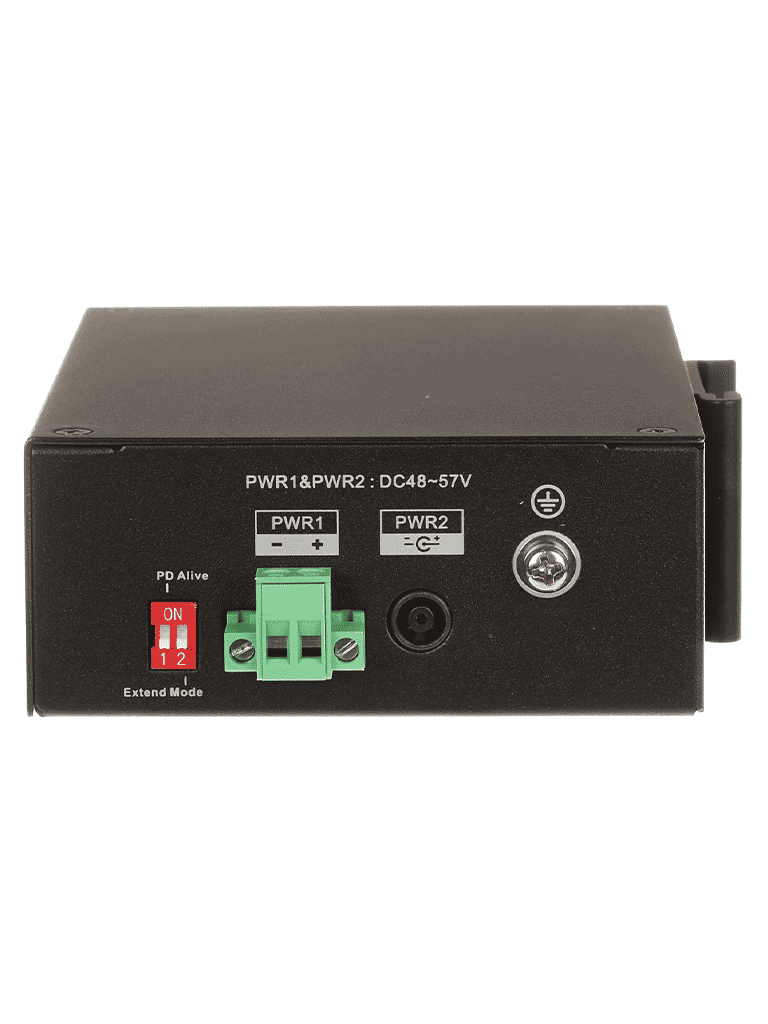 DAHUA PFS3110-8ET-96 - Switch PoE de 10 Puertos/ 8 Puertos PoE/ 1 Puerto SFP de 1000 Mbps/ 1 Puerto Puerto RJ45 10/100/1000/ 96 Watts Totales/  Soporta PoE Watchdog/ Switching 7.6 Gbps/ Tasa de Reenvio de Paquetes de 4.17 Mbps/