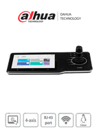 DAHUA NKB5000-F - Teclado Controlador de Red HD/ Control de PTZs, DVRs, NVRs e IPC/ 4 Salidas HDMI/ Soporta Función de Videowall/ Soporta Resolución 4k/ Onvif/ Teclado Inalámbrico/ Pantalla Tactil de 10 Pulgadas/ Wifi/ RS232/RS485/ #ProAccesorios