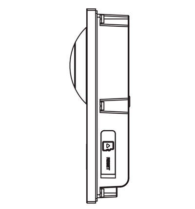 DAHUA VTO2202F-P-S2 - Frente de calle para videoportero IP/ Metálico/ Cámara de 2 MP con 160° de apertura/ IK07/ Exterior IP65/ Visión nocturna/ PoE/ Indicador de voz/ Apertura de chapa/ Solo alimentación PoE/ #VDP