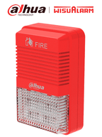 DAHUA WISUALARM HY-1500 - Lampara Estroboscópica con Sirena Direccionable/ 2 Hilos/ Volumen de 75 dB–115 dB/ 24V DC/ Cumple Normas: EN54-3, EN54-23/ Microprocesador integrado/  #LoNuevo #Wisualarm