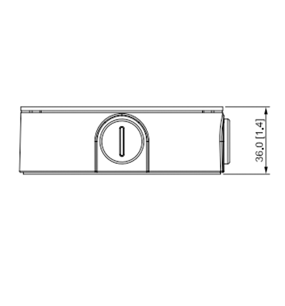 DAHUA PFA13G - Caja de Conexiones Metálica/ Compatible con Domo y Bala/ Consulte la Selección de Accesorios/  Series: HAC-HDW1200/1230/1500/1220SL, IPC-T1B20/40/ IPC-T1B20-L / HAC-HDW1801TL-A/ HAC-HDW1200TL-A/Entre Otras/ Uso Interior/