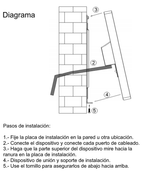 DAHUA ASR1101A - Lectora de Tarjetas MiFare con Teclado Touch/ para Password/ Conexión RS-485 y Wiegand/ Leds Rojo y Verde/ Fondo de Luz Azul/