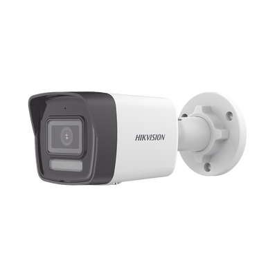 Bala IP 2 Megapixel / Lente 2.8 mm / Dual Light (30 mts IR + 30 mts Luz Blanca) / Micrófono Integrado / ACUSENSE Lite / Exterior IP67 / H.265+ / PoE