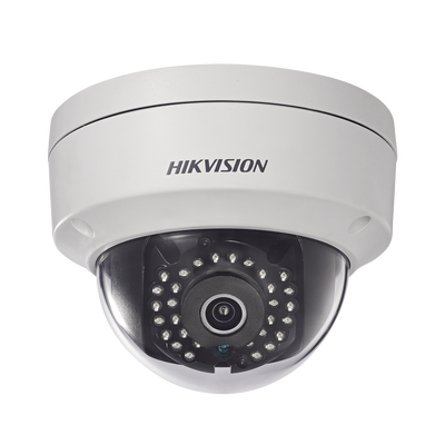 Domo IP 2 Megapixel / 30 mts IR Inteligente / H.264+ / WDR 120dB / MicroSD / IP67 / IK10 / Entrada-Salida audio y alarma / PoE