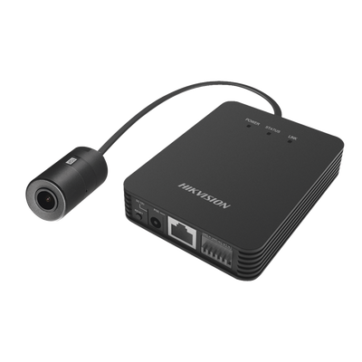 Pinhole IP 2 Megapixel / Lente 2.8 MM / H.264 / Interior / WDR 120 dB / HLC / Defog / MicroSD / Cable de 2 metros