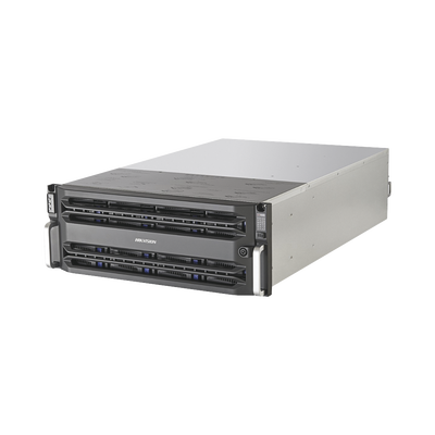 Servidor de Almacenamiento en Red / Soporta 24 Discos Duros (Incluye 20 Discos de 25 TB) / Soporta Hasta 400 Canales / Controlador Simple