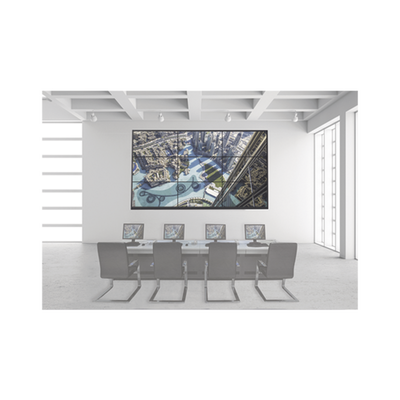 Kit Videowall 3X3 / Incluye 9 Pantallas de 55" / Decoder / Bases de Pared / Accesorios de Instalación