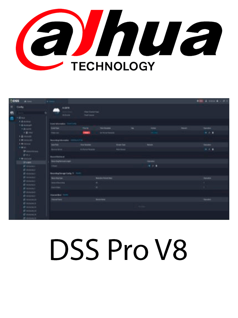DAHUA DHI-DSSPro8-Door-Base-License - Paquete básico de control de acceso DSS Professional V8 incluye licencia de 16 puertas