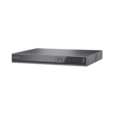 NVR 8 MP 4K / 8 Canales IP / 8 Puertos PoE+ / H.265 / 8 TB (Incluidos) / NDAA / ONVIF / Audio y Alarmas I/O / Soporta IA / Serie 35 / Honeywell Security