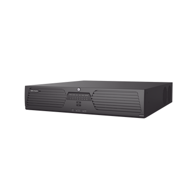 NVR 12 Megapixel (4K) / 64 Canales IP / 8 Bahías de Disco Duro / 2 Tarjetas de Red / Soporta RAID / HDMI en 4K / Soporta POS / Reconocimiento Facial / Bases de Datos / Hasta 100,000 Fotografías