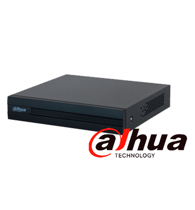 DAHUA KITXVR1B08-I-2MP4CP - Kit de videovigilancia de 8 canales. Incluye 4 cámaras B1A21 de 2MP, DVR Cooper-I WizSense con IA y H.265+ de 8 canales más 2 IP o hasta 10 canales IP, 4 canales SMD Plus, búsqueda de humanos y vehículos.