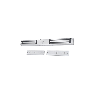 Chapa Magnética Doble para Aplicación en Puertas de Doble Hoja /  600 lbs  c/u