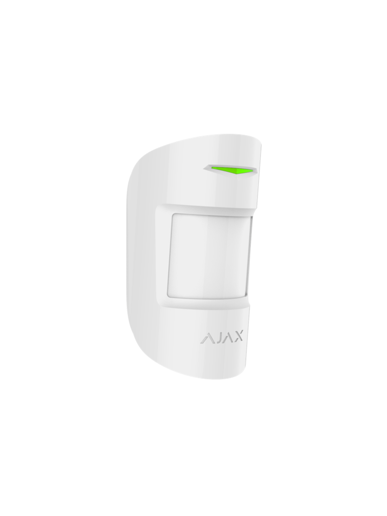 AJAX KIT STARTER - Panel de  alarma Hub2Plus conexión Ethernet / WiFi /  LTE APP “AJAX PRO” iOS y Android , 1 sensor de movimiento y 1 detector de puerta o ventana con entrada auxiliar en color blanco #jul