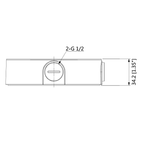 DAHUA PFA137 - Caja de conexiones compatible con series / T3A /  HDW8 /  HDW7 / H dBW4 / SD22 / D3A / H dBW6