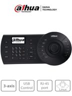 DAHUA NKB1000-E - Teclado Controlador IP con Joystick para PTZs Analogicas e IP/ Control de DVRs y NVRs/ Pantalla LCD/ RJ-45/ RS232/ Pelco D & P/  #ProAccesorios