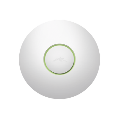 UAP-PRO UniFi, 802.11 a/b/g/n (2.4 y 5 GHz simultáneos).