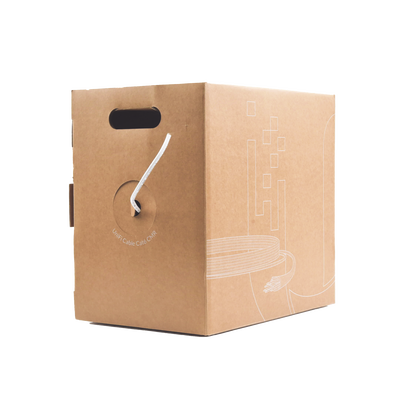 Bobina de cable UTP Riser (CMR) UniFi, Cat6, Color blanco, 23 AWG, 305m para interior