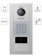 DAHUA PAQVTO4202F - Kit Modular de Frente de Calle Departamental/  Función P2P/ Cámara de 2 Megapíxeles/ Apertura con Tarjetas Mifare/ Hasta 100 Monitores/ Notificación a APP/ Apertura Remota/ Uso Fraccionamientos/ #EdificioInteligente