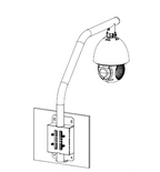 DAHUA DH-PFB303S - Soporte para Montaje en Parapeto/ Giratorio/ Diseño Estetico/ Compatible con Camaras PTZ Dahua de las Series SD59/ SD50/ SD40
