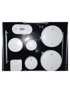 DAHUA WISUALARM DHI-HY-DBRF- Maletín DEMO de sistema de incendio residencial, Incluye DHI-HY-GW02A/DHI-HY-SA5MA/DHI-HY-HT5MA/DHI-HY-SA5MB/ DHI-HY-HT5MB/DHI-HY-MRF50-R8/DHI-HY-GW01A/ SA30A-R8/ SA40A-R8/ HT10A-R8/GC20D-R8/ GC30A-R8, #LoNuevo #Wisualarm