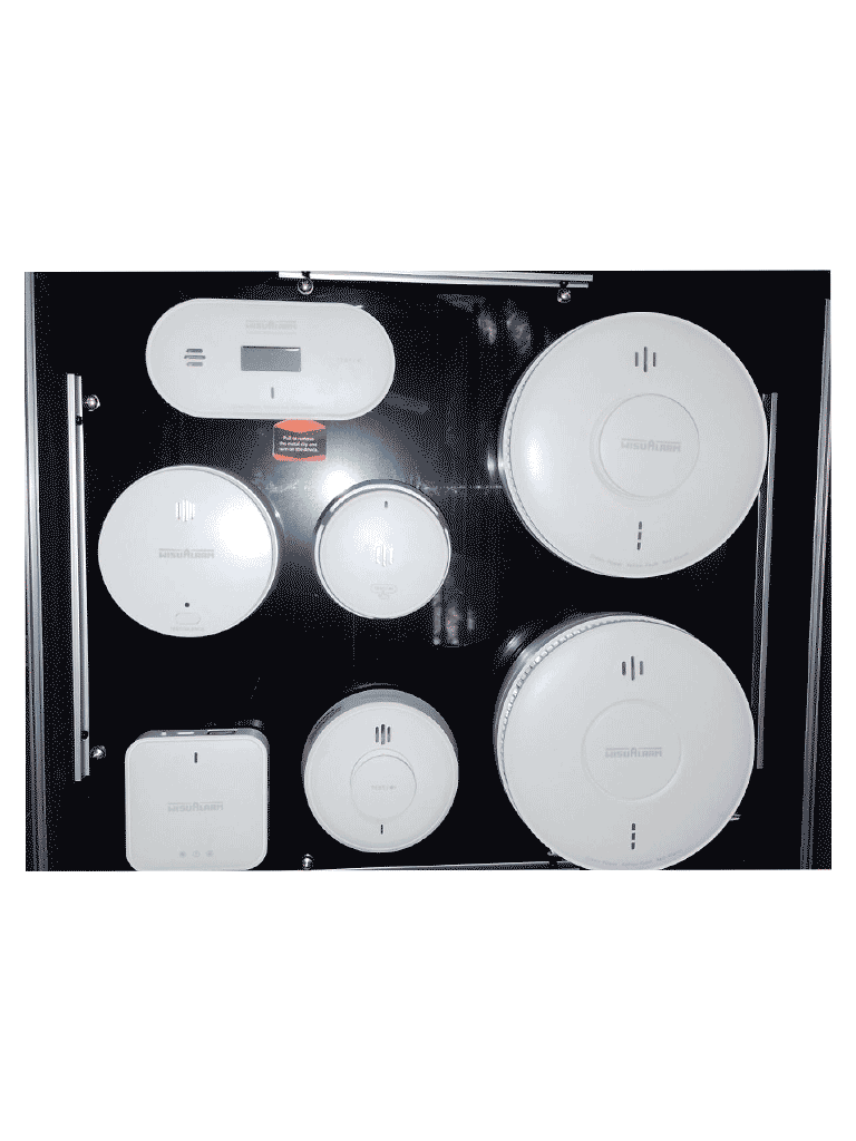 DAHUA WISUALARM DHI-HY-DBRF- Maletín DEMO de sistema de incendio residencial, Incluye DHI-HY-GW02A/DHI-HY-SA5MA/DHI-HY-HT5MA/DHI-HY-SA5MB/ DHI-HY-HT5MB/DHI-HY-MRF50-R8/DHI-HY-GW01A/ SA30A-R8/ SA40A-R8/ HT10A-R8/GC20D-R8/ GC30A-R8, #LoNuevo #Wisualarm