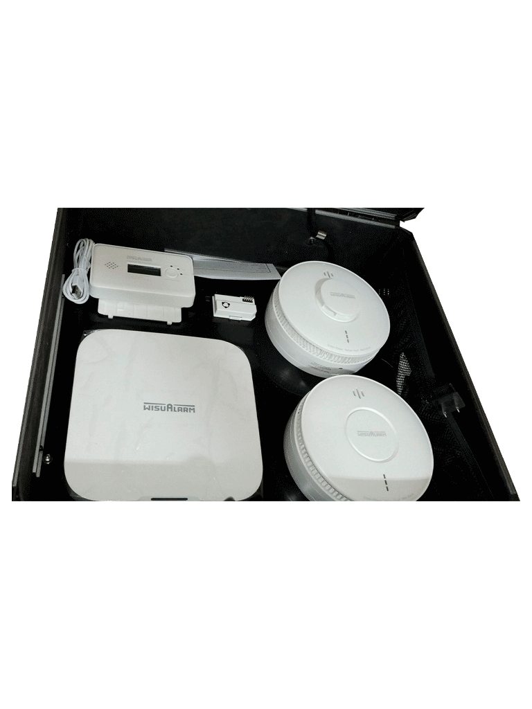 DAHUA WISUALARM DHI-HY-DBRF- Maletín DEMO de sistema de incendio residencial, Incluye DHI-HY-GW02A/DHI-HY-SA5MA/DHI-HY-HT5MA/DHI-HY-SA5MB/ DHI-HY-HT5MB/DHI-HY-MRF50-R8/DHI-HY-GW01A/ SA30A-R8/ SA40A-R8/ HT10A-R8/GC20D-R8/ GC30A-R8, #LoNuevo #Wisualarm