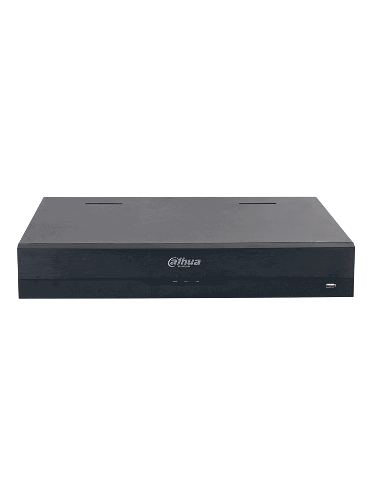 DAHUA DHI-NVR5416-16P-EI -NVR de 16 canales IP4K con tecnología Acupick y WizSense,16 puertos PoE, 8ePoE, y 4 bahías para discos duros. Incluye canales con reconocimiento facial, SMD Plus,soporte para cámaras con IA y protección perimetral #IMD