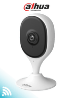 DAHUA DH-C3A - Cámara WiFi IP Cubo de 3MP con IA avanzada para detección de humanos y mascotas. Equipado con WiFi 6, emparejamiento por Bluetooth, audio bidireccional,  IR de 10m, compresión H.265 y alarma de sonido