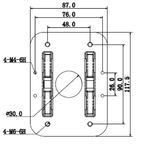 DAHUA DH-PFA152-E - Montaje para Poste/ Compatible con Montajes: PFA121, PFA130-E y PFA135,