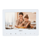 DAHUA KTA02M - Kit de videoportero analógico con frente de calle metálico y cámara de 1.3 MP, DWDR e IR automático. Incluye monitor TFT de 7", entrada y salida de audio, y soporte para botón de salida. Ideal para seguridad y comodidad/ #BuenFinDahua20