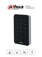 DAHUA DHI-ASR2101A-ME  - Lectora con Tecnologia Dual con Teclado para Panel de Control de Acceso/ Soporta Tarjetas ID y Mifare/ Soporta Passwords/ Wiegand y RS-485/ Soporta Uso Exterior/
