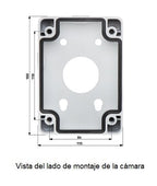 DAHUA PFA120 - Caja de conexiones para camaras PTZ compatible con PFB303W / PFB300S / PFB310W / PFB306W / PFB305W / PFW1