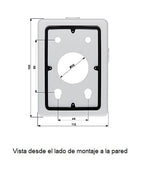 DAHUA PFA120 - Caja de conexiones para camaras PTZ compatible con PFB303W / PFB300S / PFB310W / PFB306W / PFB305W / PFW1
