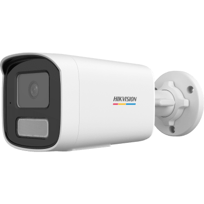 [Dual Light + ColorVu] Bala IP 6 Megapixel / Lente 2.8 mm / 30 mts IR + 30 mts Luz Blanca / Micrófono Integrado / ACUSENSE Lite / Exterior IP67 / WDR 120 dB / PoE / Micro SD