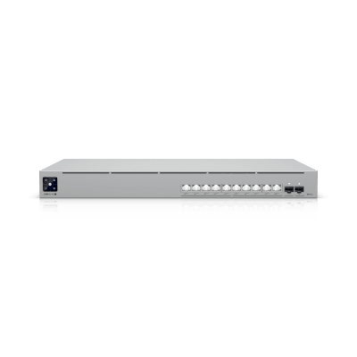 UniFi Switch USW-Pro-XG-10-PoE / Capa 3 / 10 puertos PoE+++ (10 × 10 GbE) + 2 puertos SFP+ / 400 W PoE total
