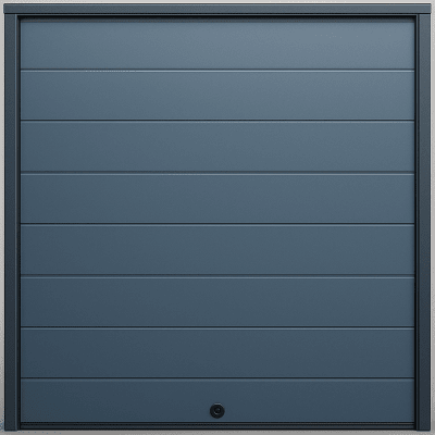 Puerta D / Garage D / Alta Calidad / Linea Central / Color GRIS /  acabdo DELUXE / 16X7 pies / AISLADA / Estilo Americana.