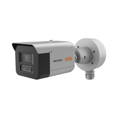 Bala IP 4 Megapixel / Lente Mot. 2.7 a 13.5 mm / Polimero Anticorrosivo (Ideal para Zonas Costeras o Alta Salinidad) / ColorVu / Dual Light (50 mts IR + 50 mts Luz Blanca) / WDR 130 dB / Exterior IP68 / IK10 / ONVIF / Micro SD