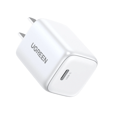 Cargador Mini de 30W serie Nexode | 1 USB-C de Carga Rápida | Tecnología GaN II | Power Delivery 3.0 | Quick Charge 4.0 | Carga Inteligente | Múltiple Protección  | Mayor Eficiencia Energética | Color Blanco.